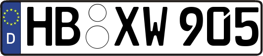 HB-XW905