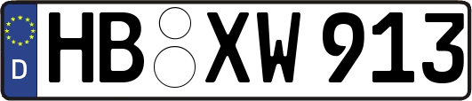 HB-XW913