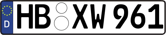 HB-XW961