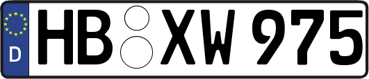 HB-XW975