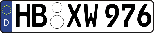 HB-XW976