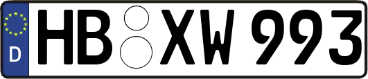 HB-XW993