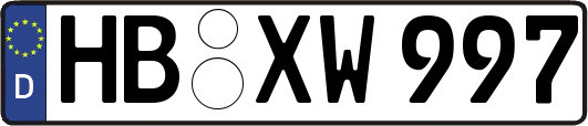 HB-XW997