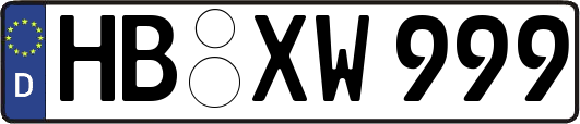 HB-XW999