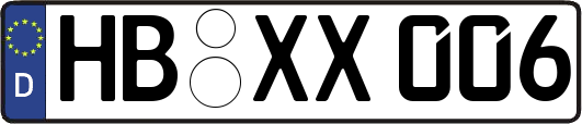 HB-XX006