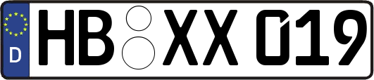HB-XX019