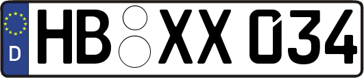 HB-XX034
