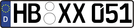 HB-XX051