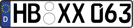 HB-XX063