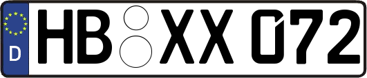 HB-XX072