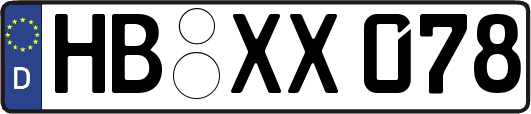 HB-XX078