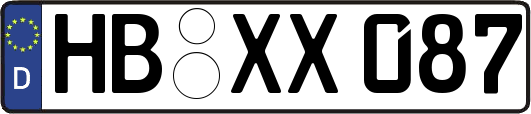 HB-XX087