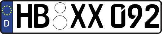 HB-XX092