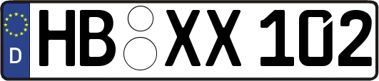 HB-XX102