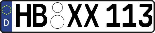 HB-XX113