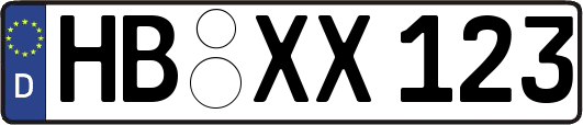HB-XX123