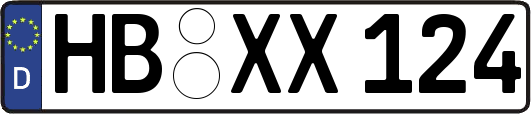 HB-XX124