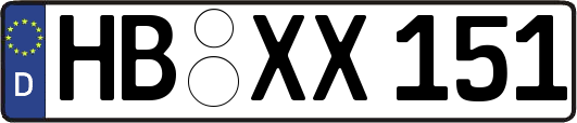 HB-XX151