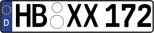 HB-XX172
