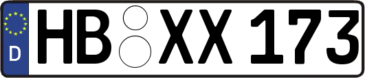 HB-XX173