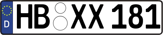 HB-XX181