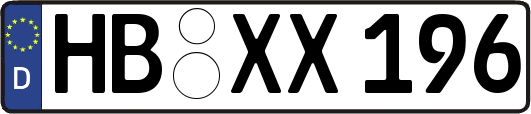 HB-XX196