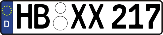 HB-XX217