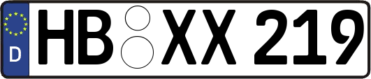 HB-XX219