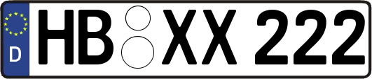HB-XX222