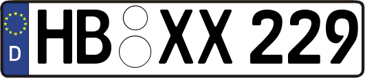 HB-XX229