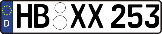 HB-XX253
