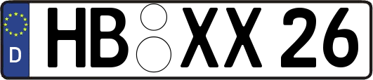 HB-XX26