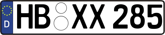 HB-XX285
