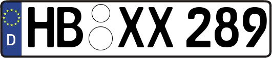 HB-XX289
