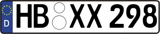 HB-XX298