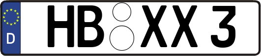 HB-XX3