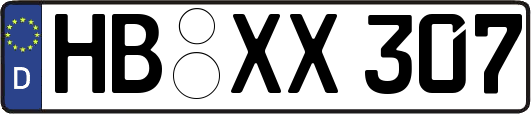 HB-XX307