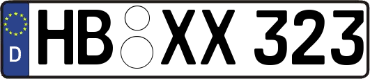 HB-XX323