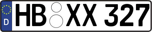 HB-XX327
