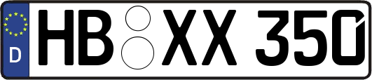 HB-XX350