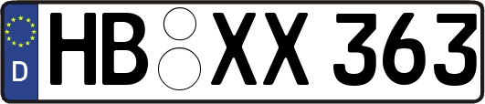 HB-XX363
