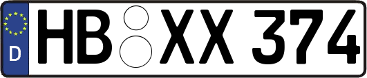 HB-XX374