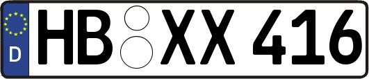 HB-XX416