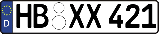 HB-XX421