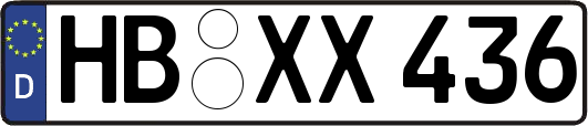 HB-XX436