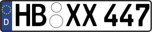 HB-XX447