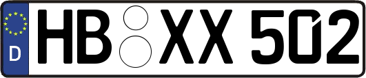 HB-XX502