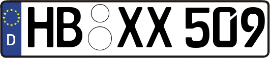 HB-XX509