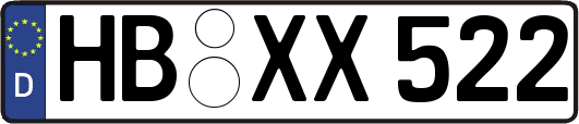 HB-XX522