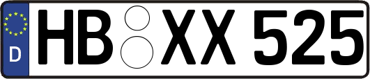 HB-XX525